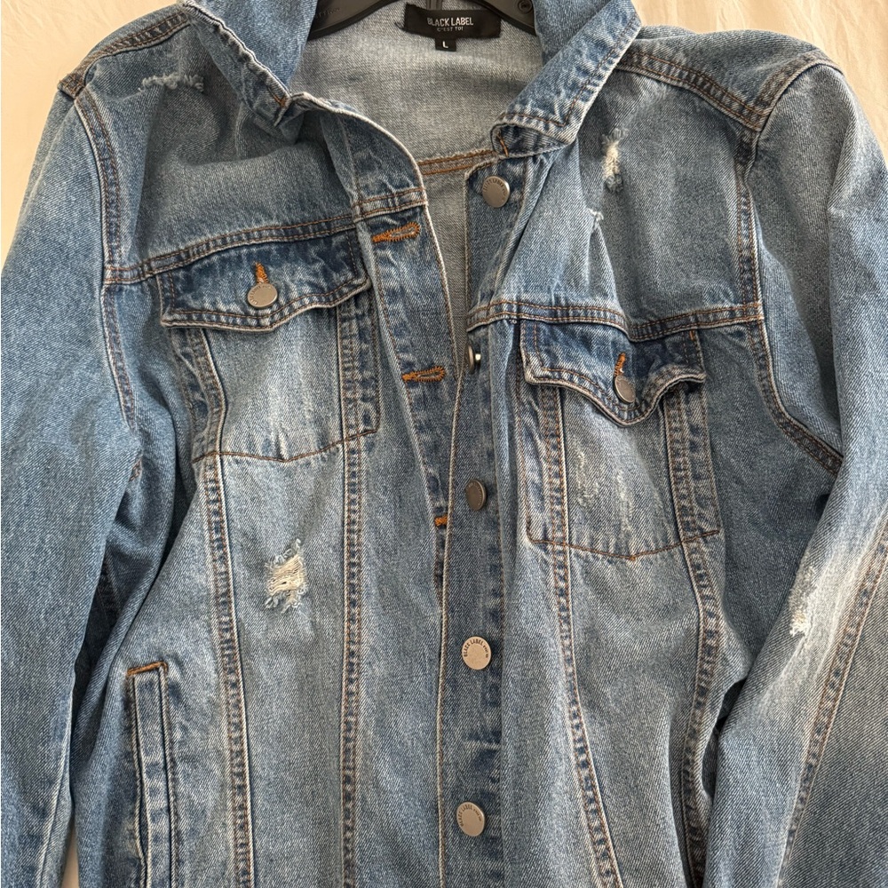 Black Label Light Blue Denim Jacket